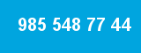 985 548 77 44 985 548 77 44